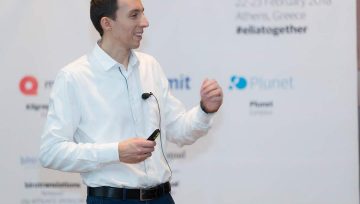 По време на лекция